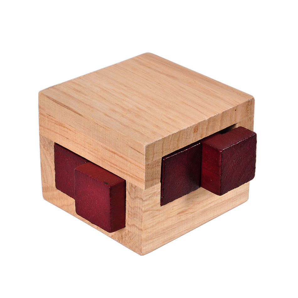 Brain Teaser Wood Puzzle Set