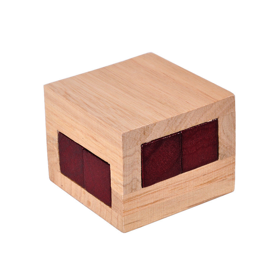 Brain Teaser Wood Puzzle Set