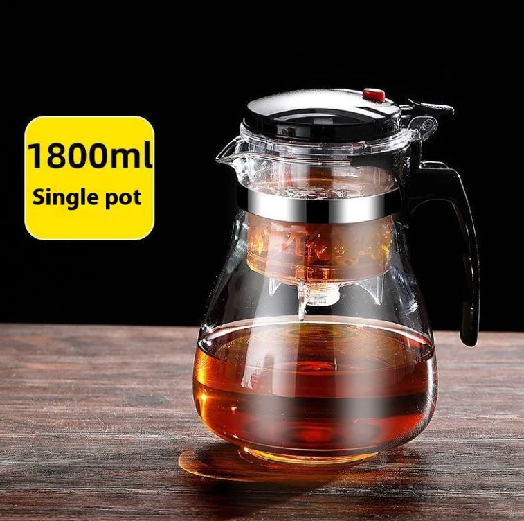 Elegant One-Click Brew Tea Cup