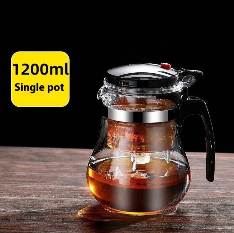 Elegant One-Click Brew Tea Cup