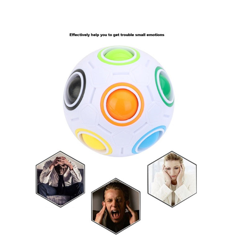 Colorful Puzzle Stress Ball