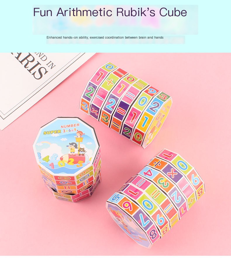 Kids' Fun Math Learning Cube